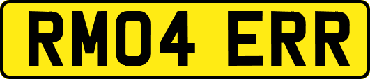 RM04ERR