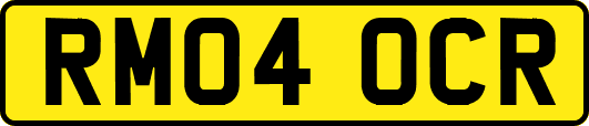 RM04OCR