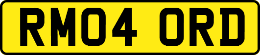 RM04ORD