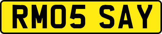 RM05SAY