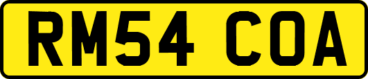 RM54COA