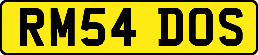 RM54DOS