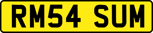 RM54SUM