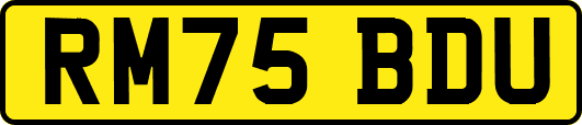 RM75BDU