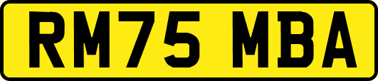 RM75MBA