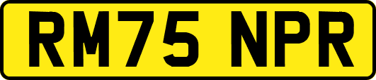 RM75NPR