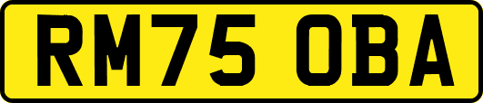 RM75OBA