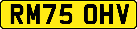 RM75OHV