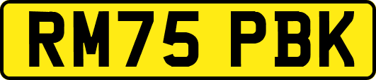 RM75PBK
