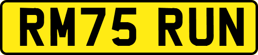 RM75RUN