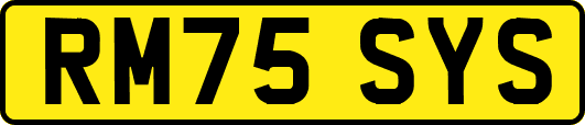 RM75SYS