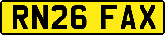RN26FAX