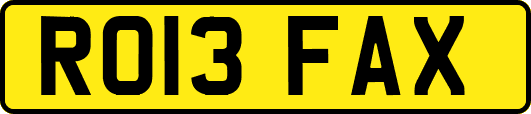 RO13FAX