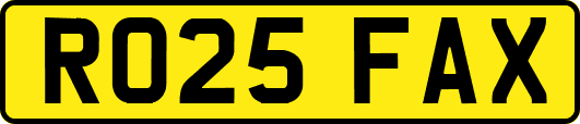 RO25FAX