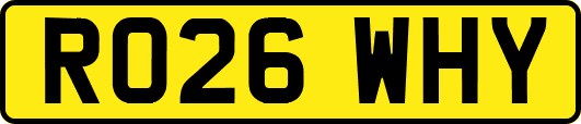 RO26WHY