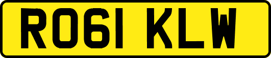 RO61KLW