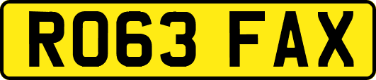 RO63FAX