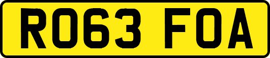 RO63FOA