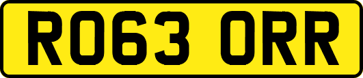 RO63ORR