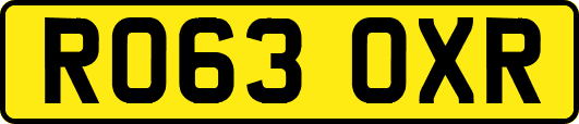 RO63OXR
