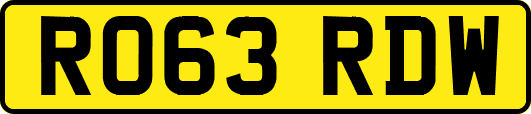 RO63RDW