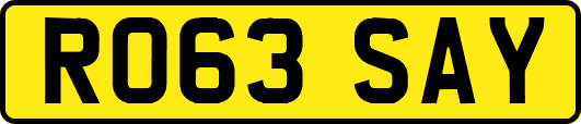 RO63SAY