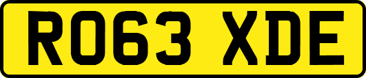 RO63XDE