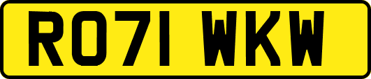 RO71WKW