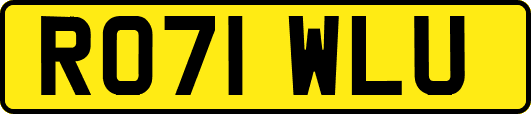 RO71WLU