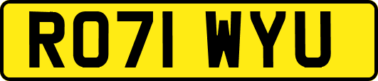 RO71WYU