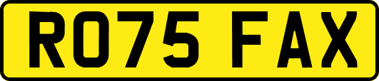 RO75FAX