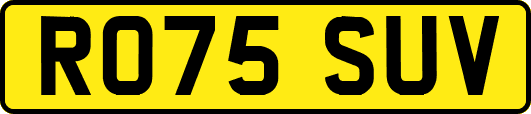 RO75SUV