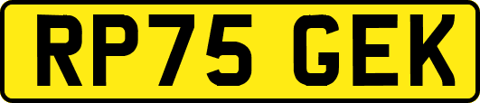 RP75GEK