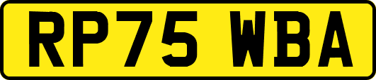 RP75WBA
