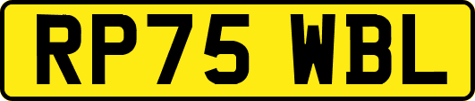 RP75WBL