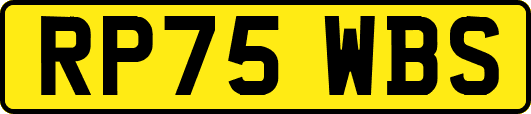 RP75WBS