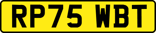 RP75WBT