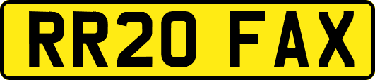 RR20FAX