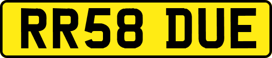 RR58DUE