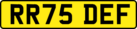 RR75DEF