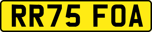 RR75FOA