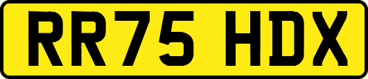 RR75HDX
