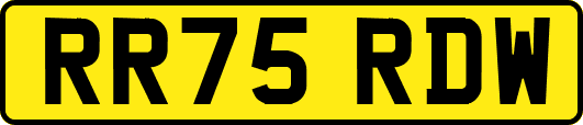 RR75RDW