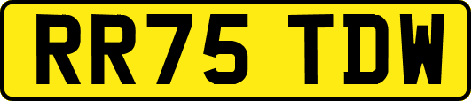 RR75TDW