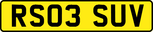 RS03SUV