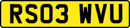 RS03WVU
