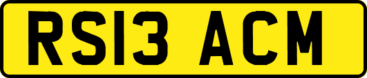 RS13ACM