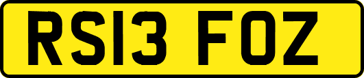 RS13FOZ