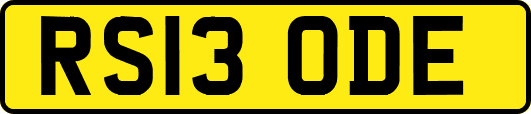 RS13ODE
