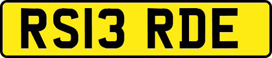 RS13RDE